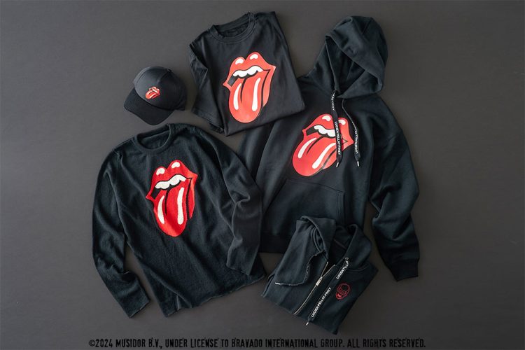 「lucien pellat-finet (ルシアン ペラフィネ)」The Rolling Stones とのカプセルコレクションを発表